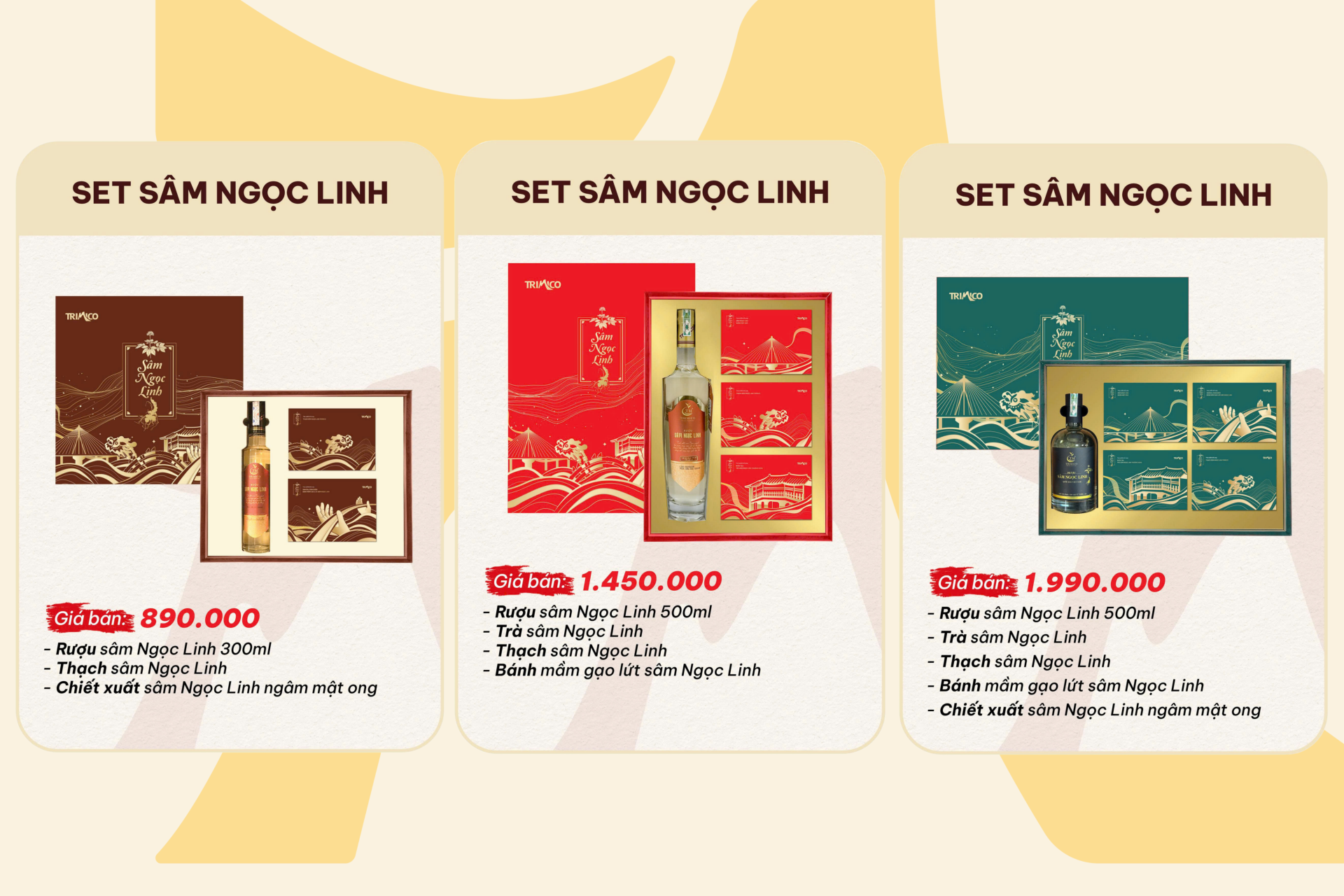 Set qu&agrave; Tết TRIMICO