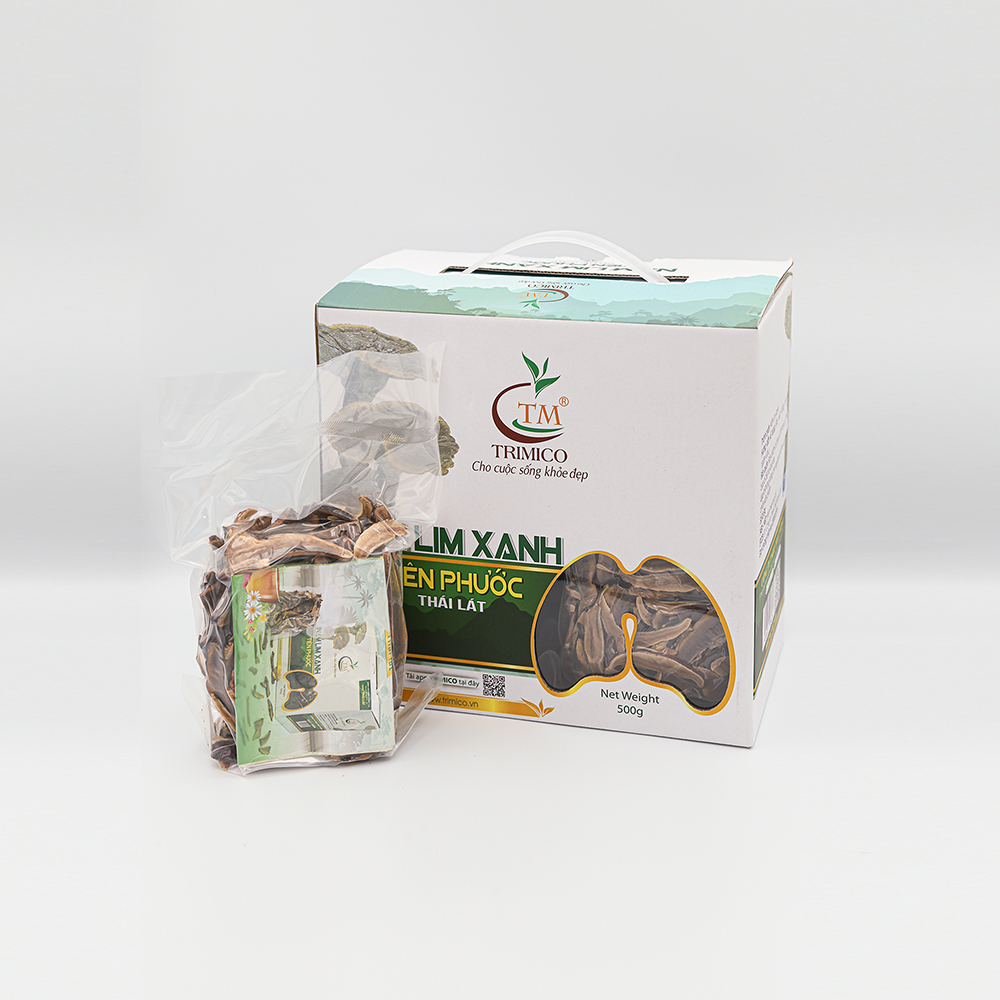 Nấm Lim Xanh Rừng Thái Lát 500g