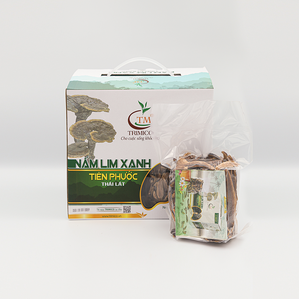 Nấm Lim Xanh Rừng Thái Lát 500g